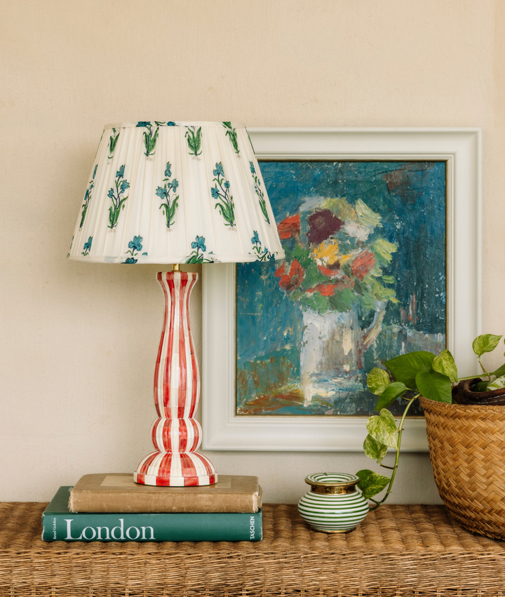 The Tangier Lamp in Red