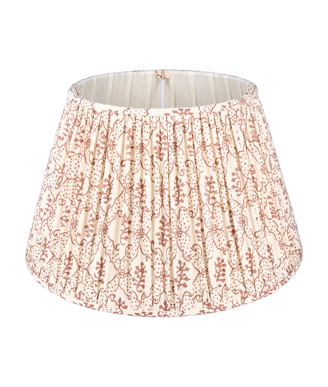 The Arlo with Gathered Shade in Brass