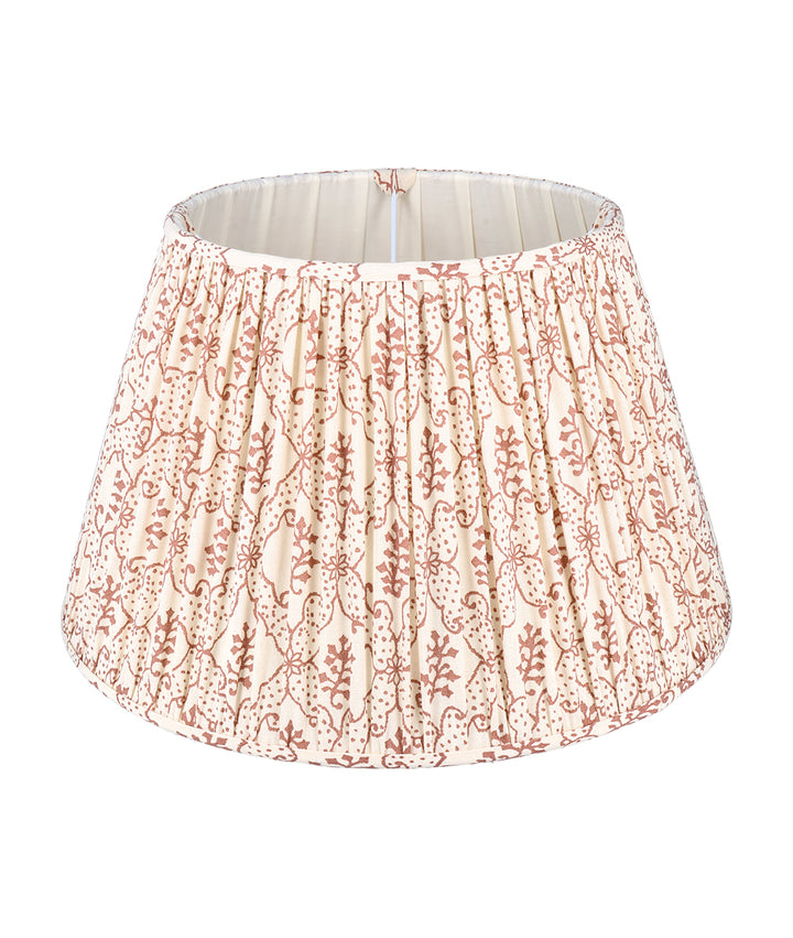 The Arlo with Gathered Shade in Brass