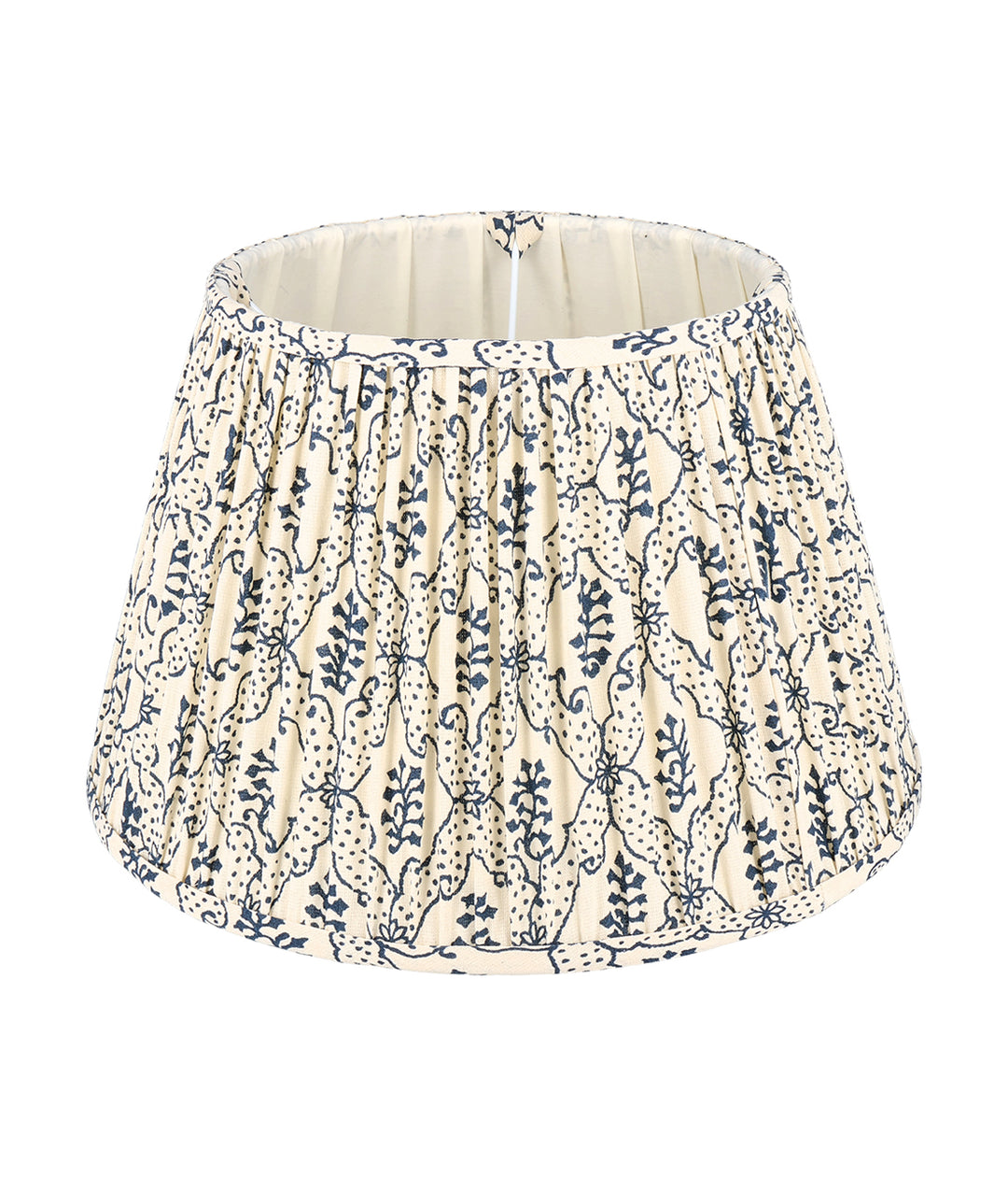 The Arlo with Gathered Shade in Brass