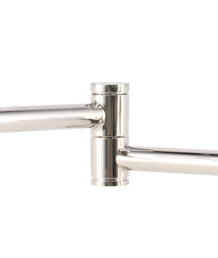 The Small Chandos with Card Shade in Chrome