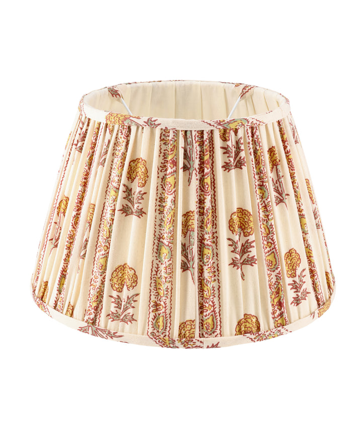 The Arlo with Gathered Shade in Brass