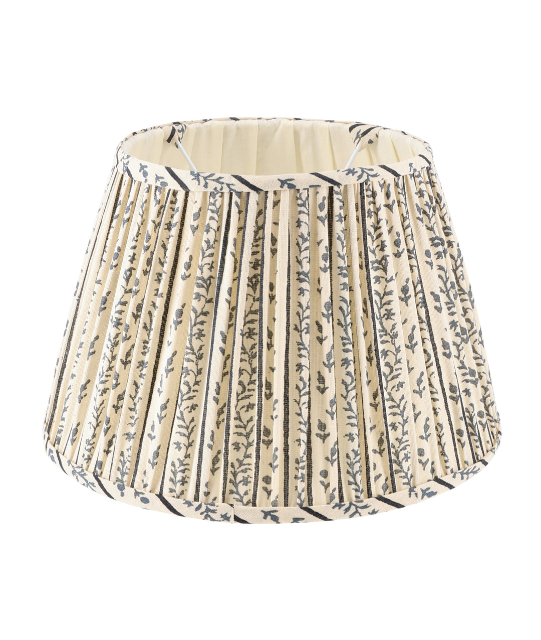 The Arlo with Gathered Shade in Brass