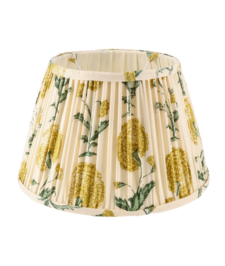 The Arlo with Gathered Shade in Brass