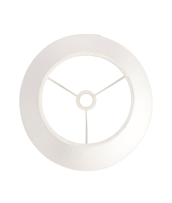 Small Empire White Linen Shade