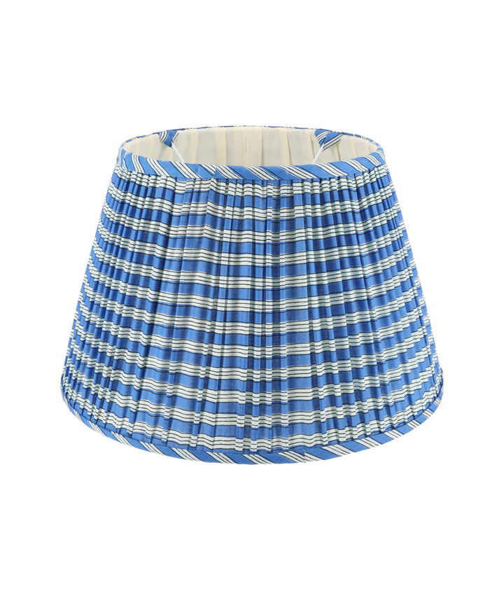 The Small Chandos with Gathered Shade in Chrome