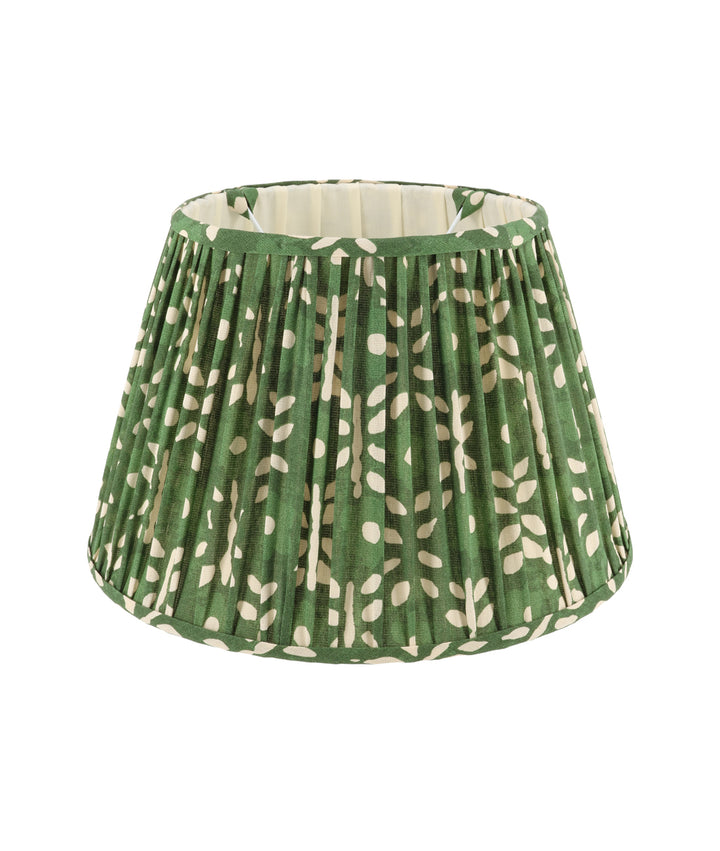The Small Chandos with Gathered Shade in Brass