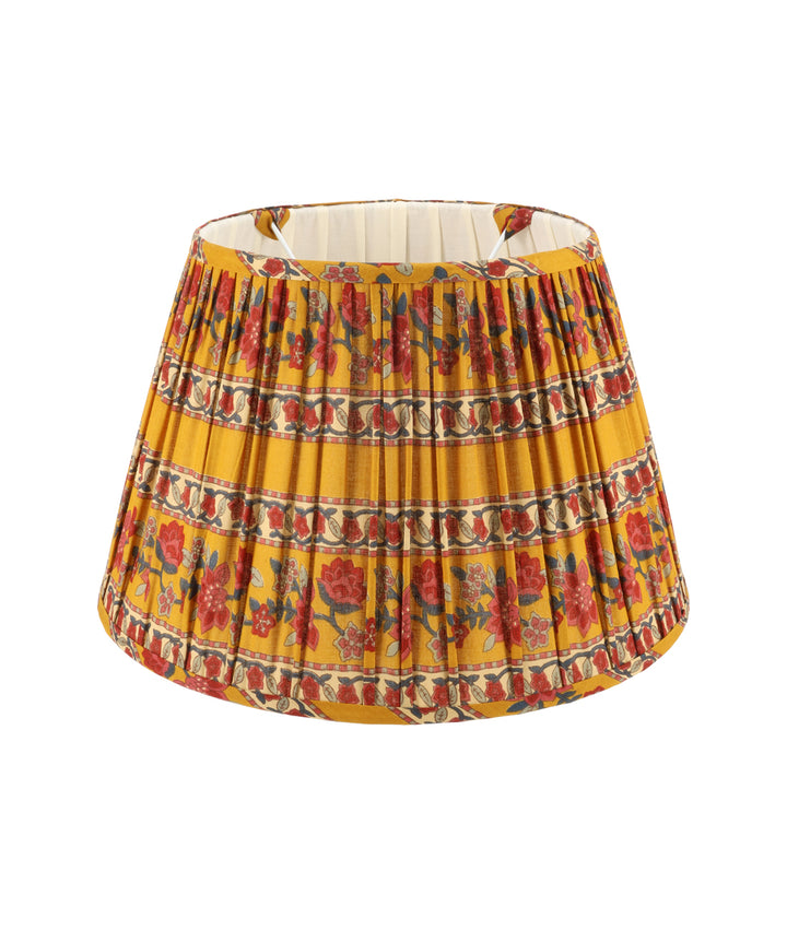 The Small Chandos with Gathered Shade in Brass
