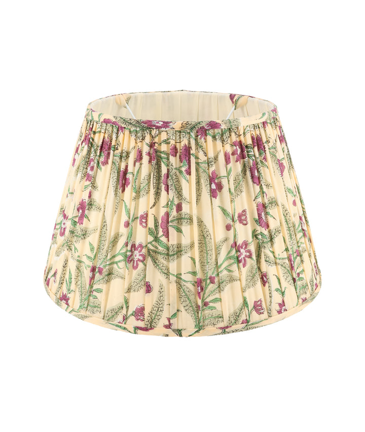 The Small Chandos with Gathered Shade in Brass