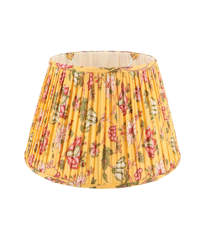 The Small Chandos with Gathered Shade in Brass