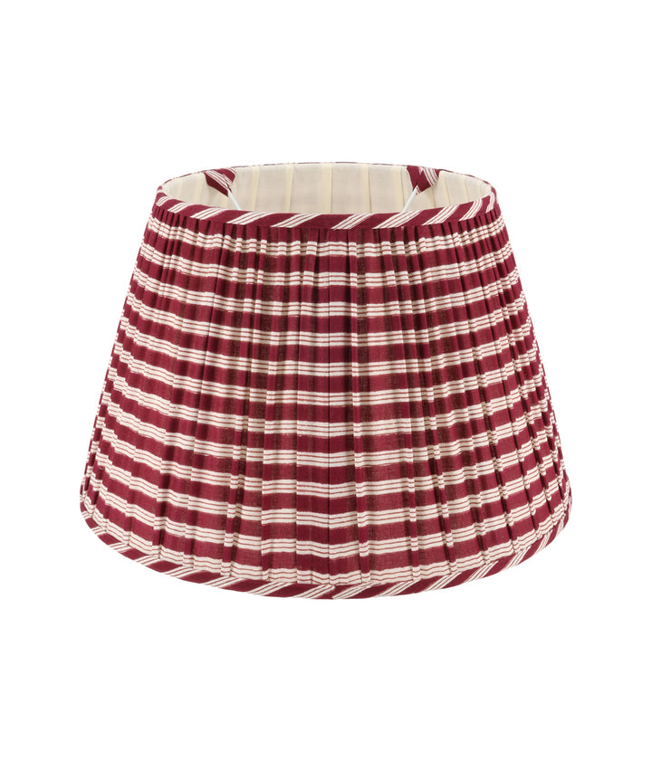The Small Chandos with Gathered Shade in Chrome