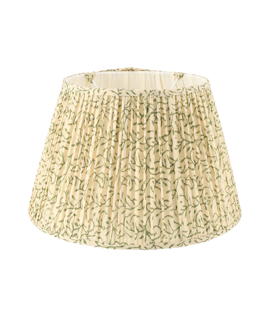 The Arlo with Gathered Shade in Brass