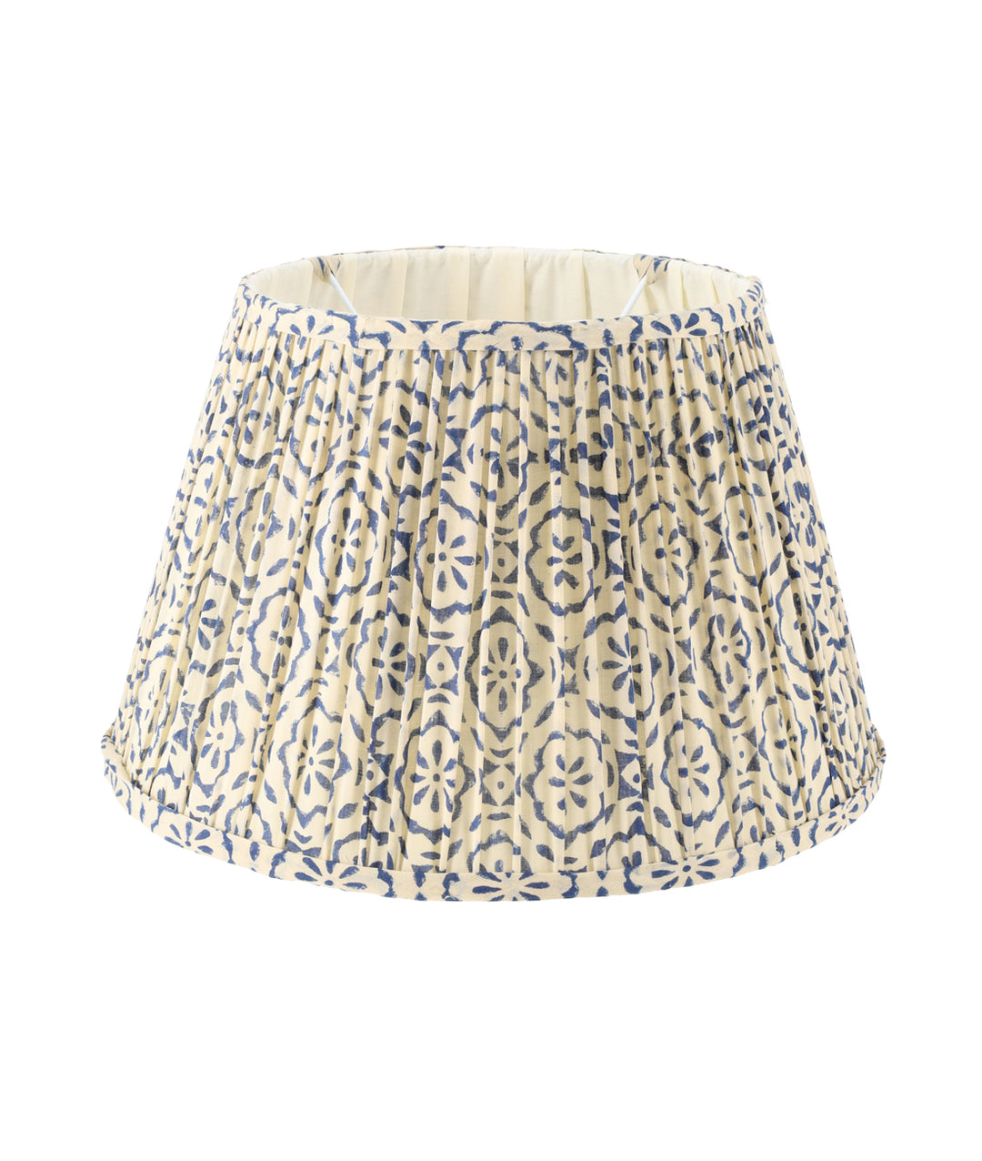 The Arlo with Gathered Shade in Brass