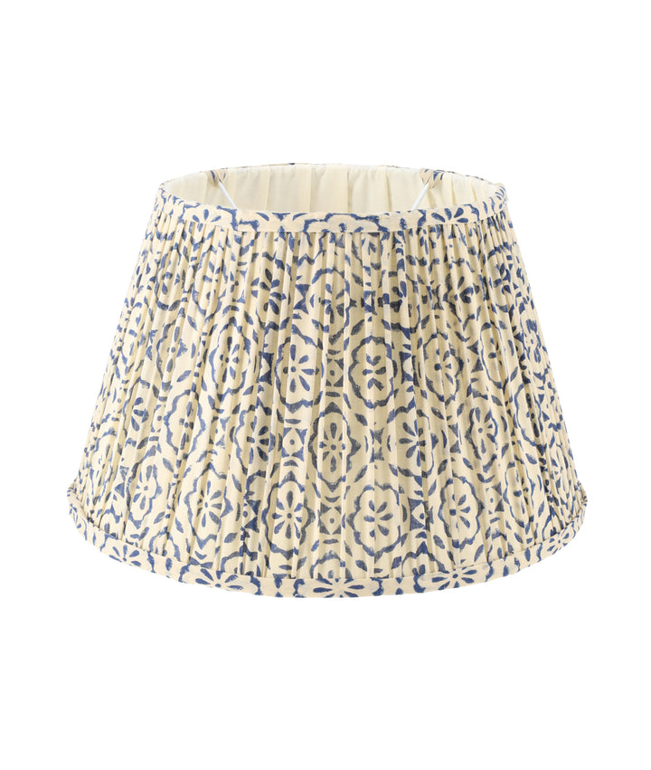 The Arlo with Gathered Shade in Brass