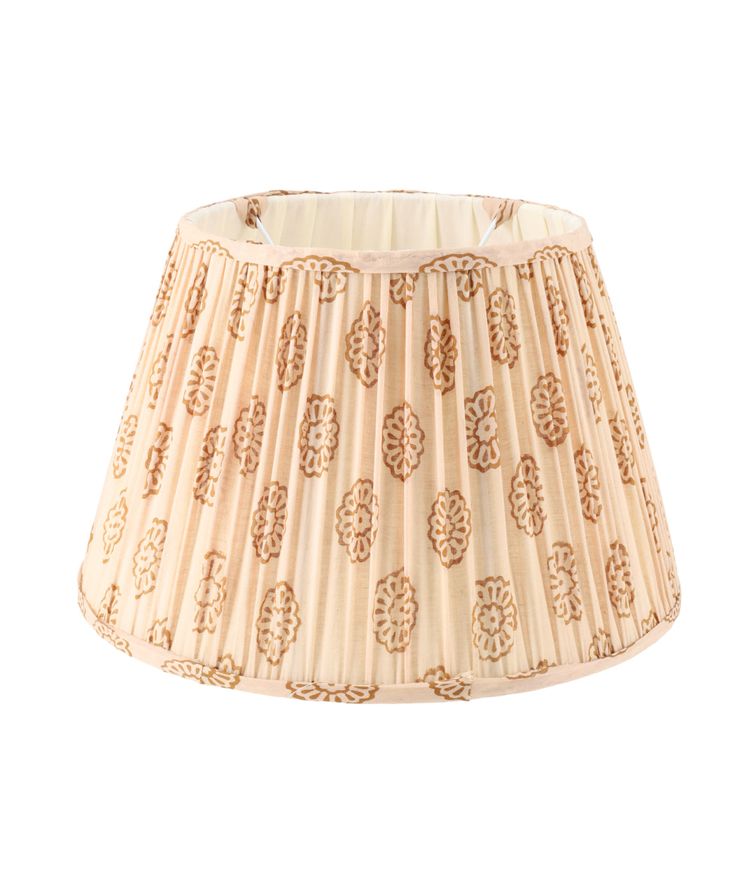 The Arlo with Gathered Shade in Brass