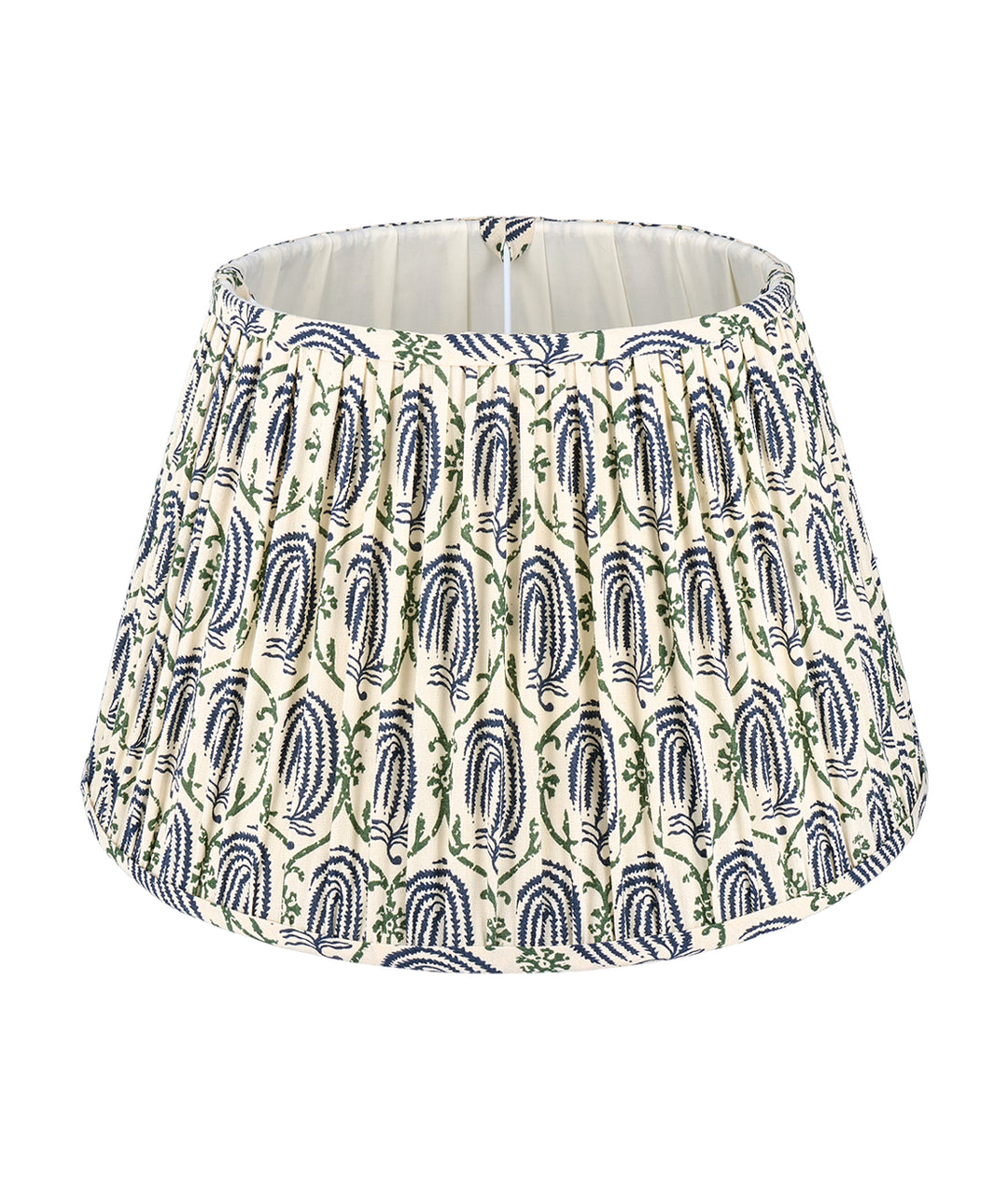 The Arlo with Gathered Shade in Brass