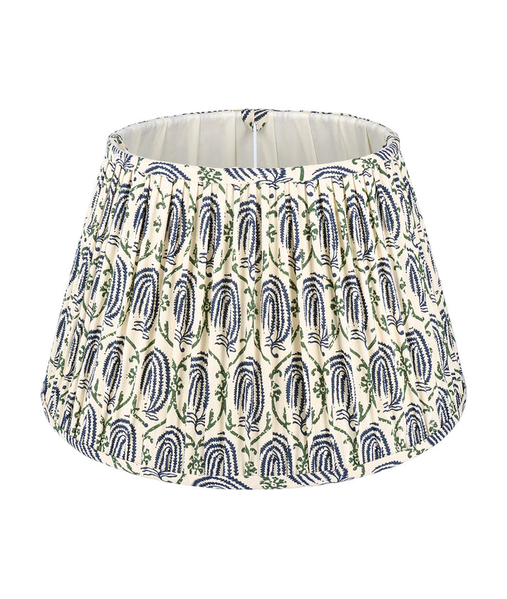 The Arlo with Gathered Shade in Brass