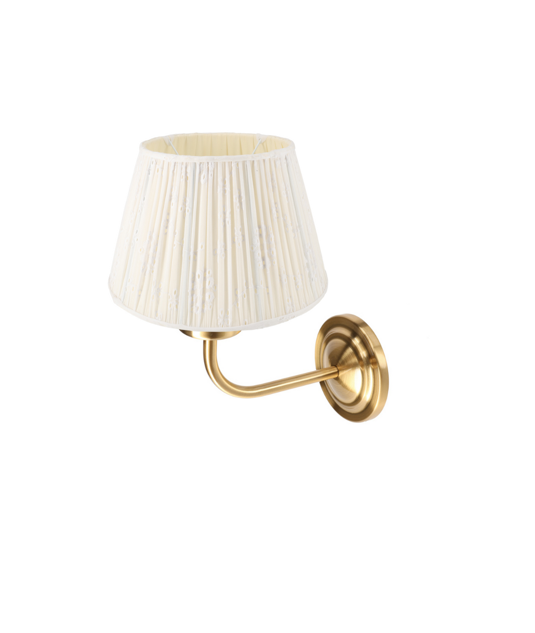 The Emily Wall Light With Gathered Shade