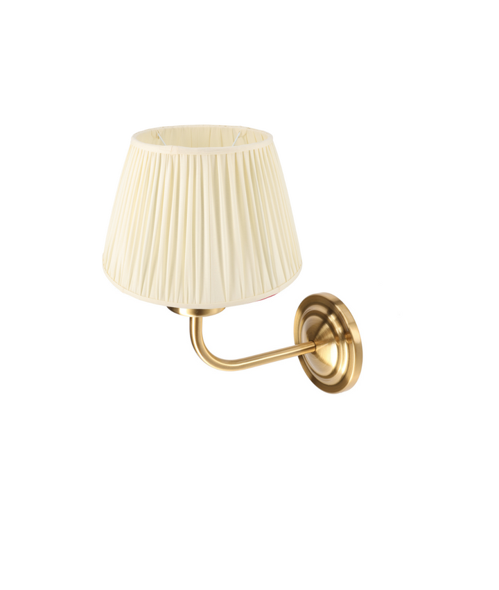 The Emily Wall Light With Gathered Shade