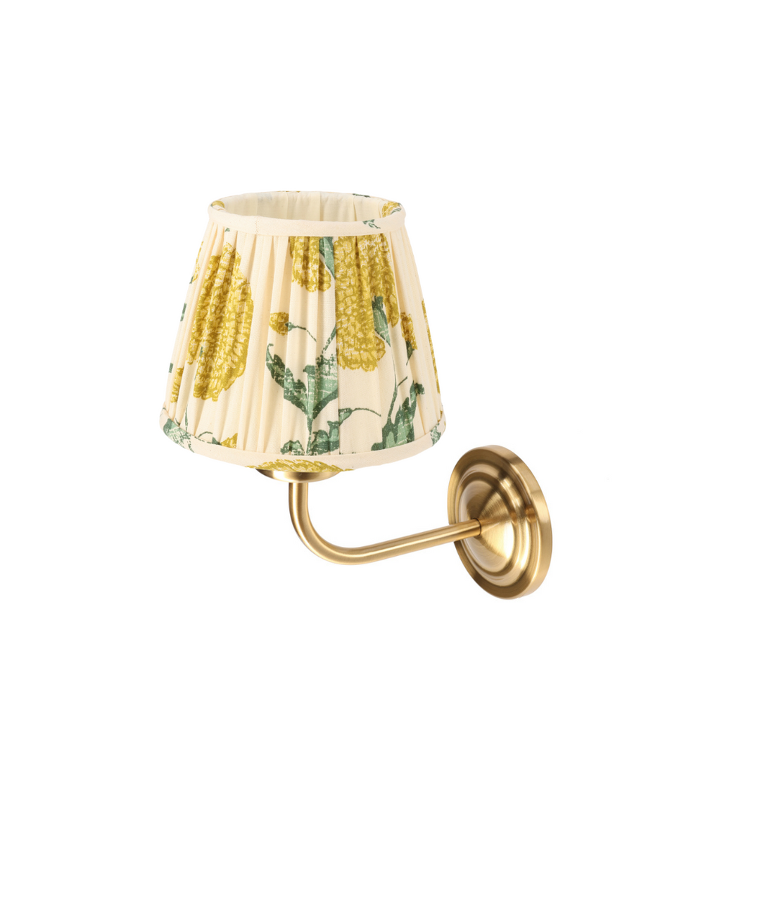 The Emily Wall Light With Gathered Shade