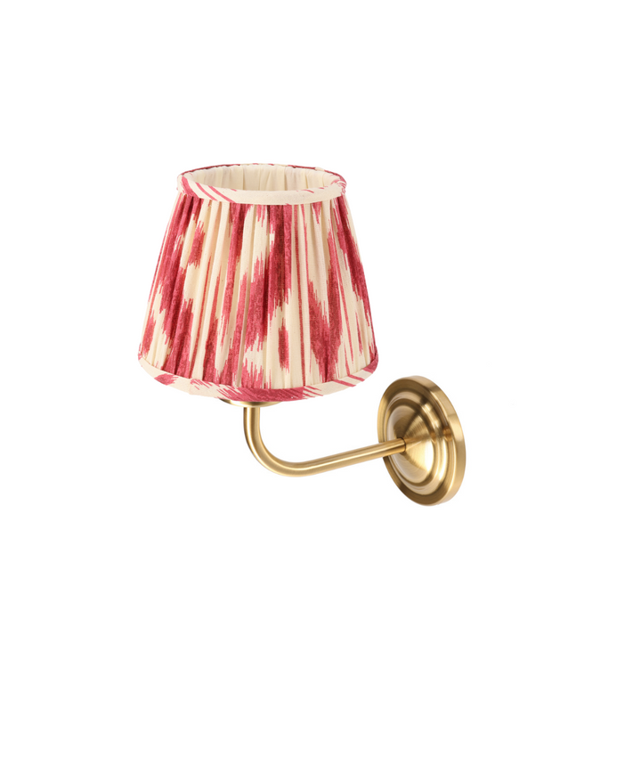 The Emily Wall Light With Gathered Shade