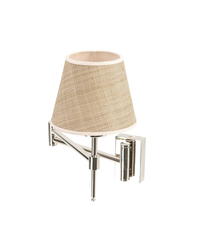 The Small Chandos with Card Shade in Chrome