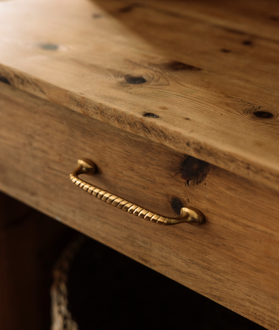 Brass Rope Pull Handle