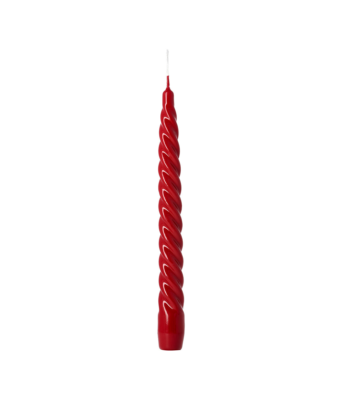 Set of 4 Lacquered Twist Candles