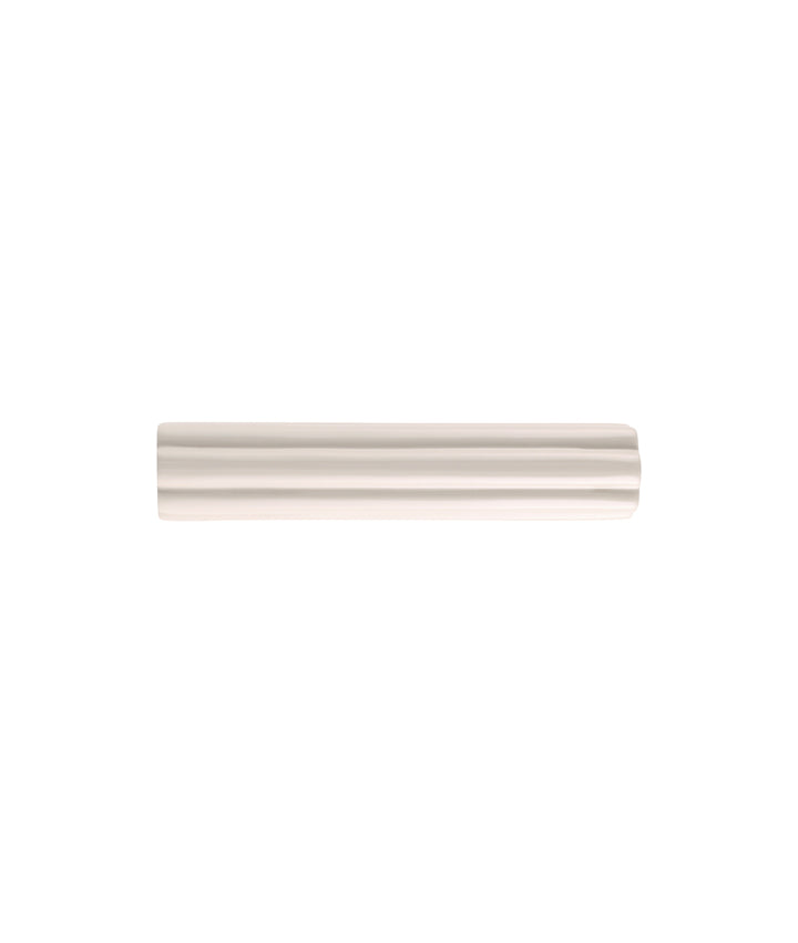 Fluted Pull Handle, Milky White
