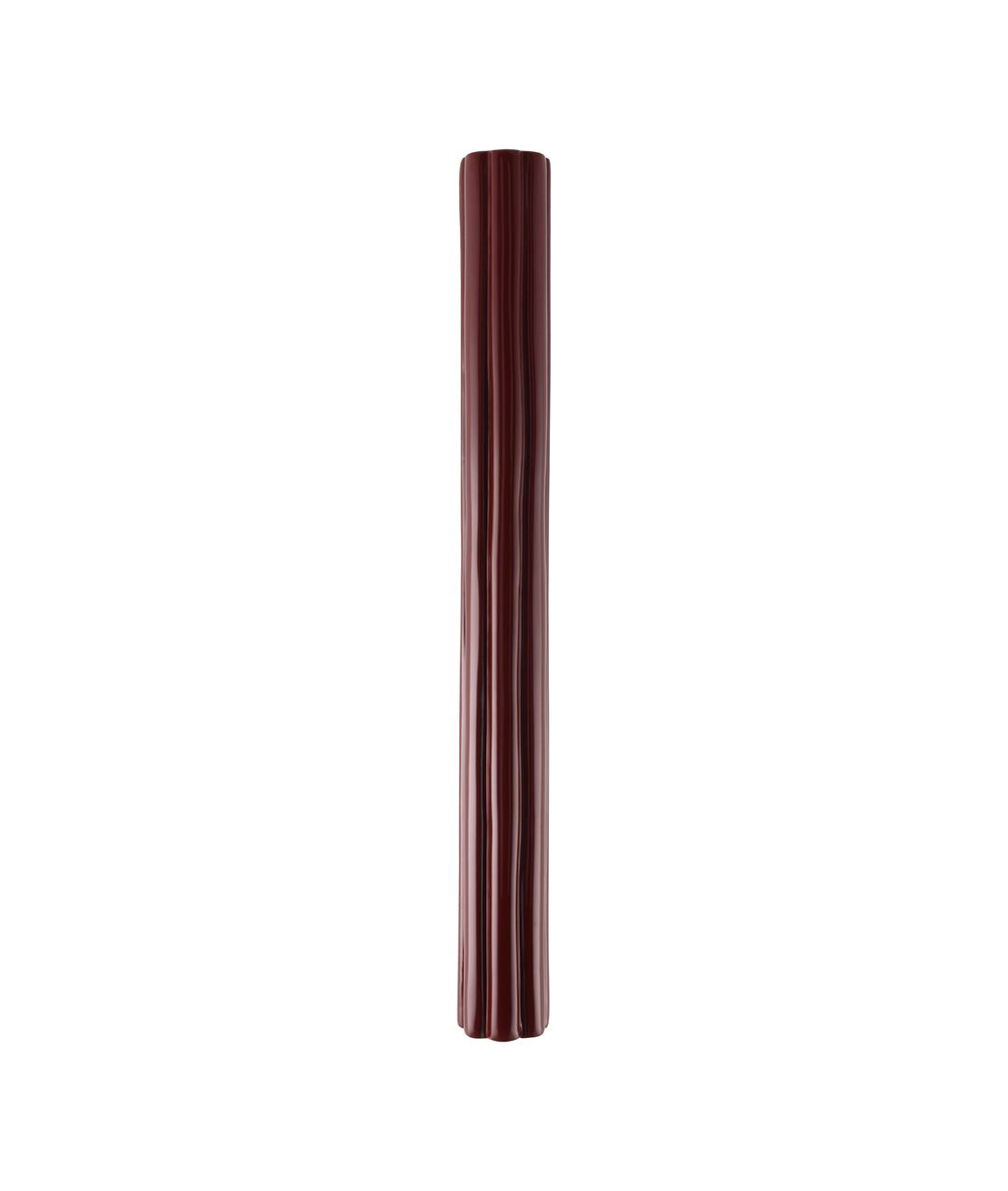Fluted Pull Handle, Burgundy