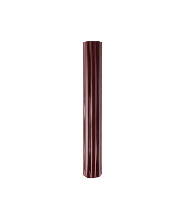Fluted Pull Handle, Burgundy