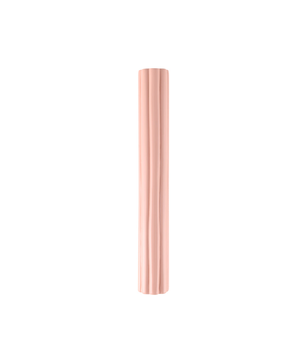 Fluted Pull Handle, Pale Pink
