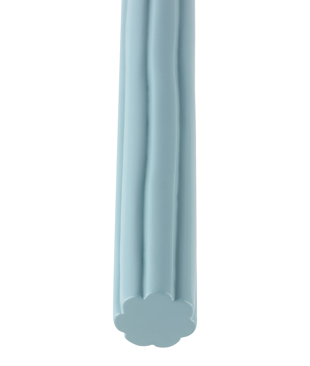 Fluted Pull Handle, Pale Blue