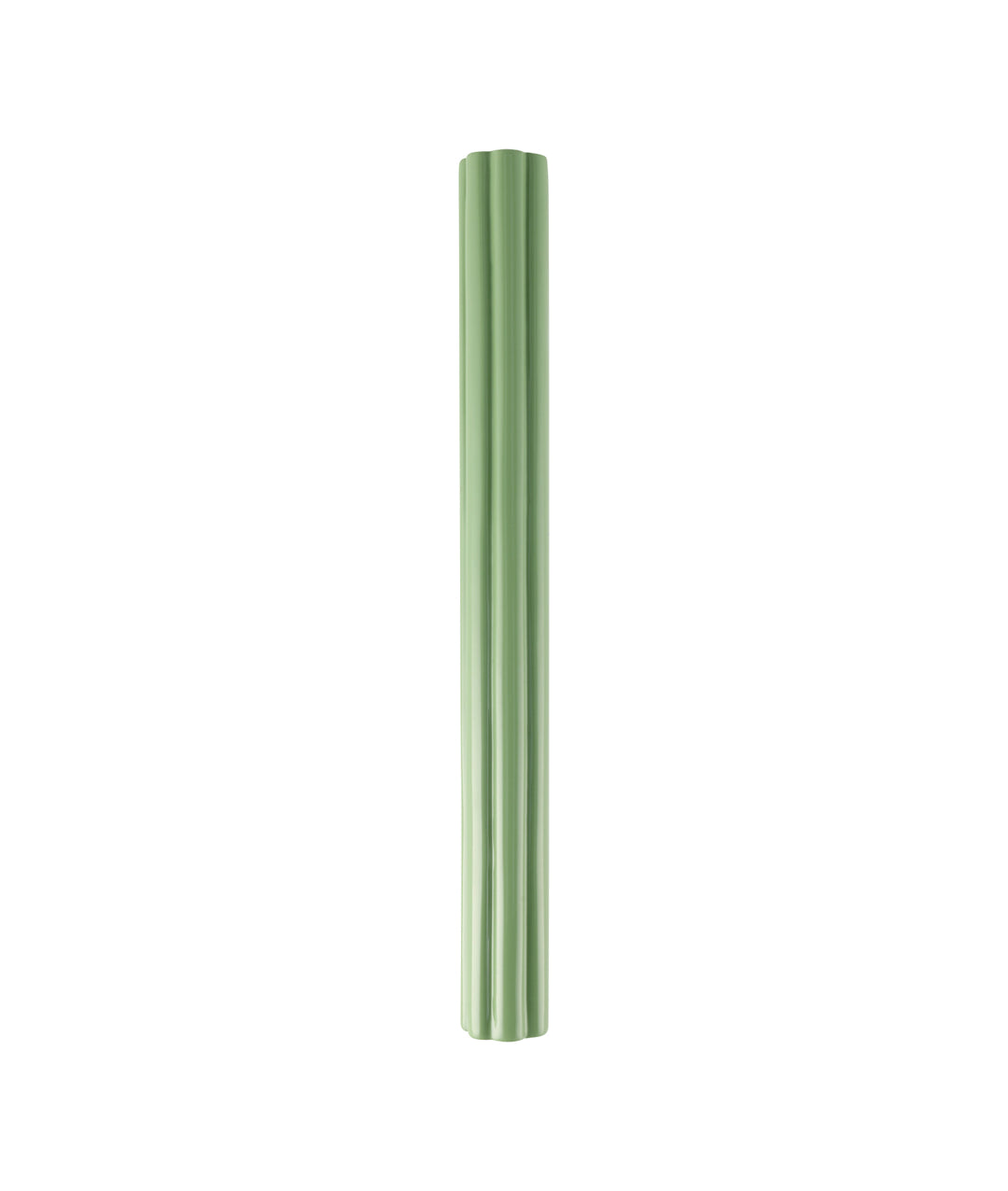 Fluted Pull Handle, Sage Green
