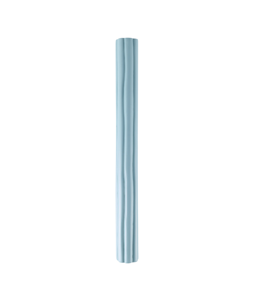 Fluted Pull Handle, Pale Blue